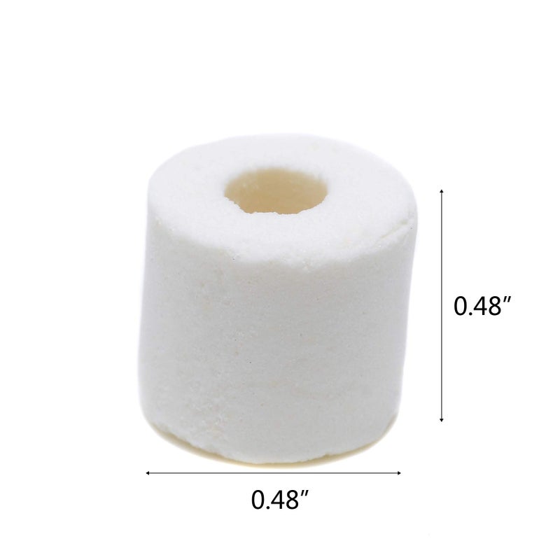 ALEGI Aquarium Premier Bulk Bio Ceramic Rings Filter Media for Fresh Water, Sea Water Fish Tank Canister Filter,Koi Fish Pond Reef Filter (4 lbs) - Image 2